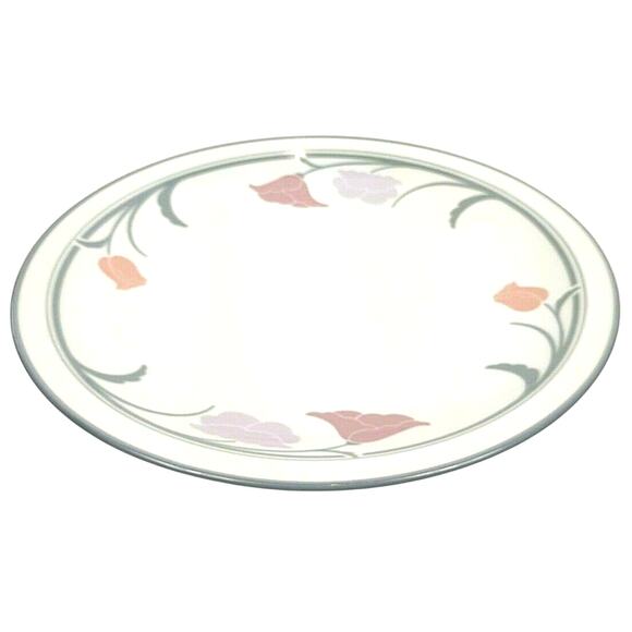 Tivoli Belles Fleurs Large Round Serving Bowl or Platter Japan 12.25” Dansk 80's - Picture 2 of 7